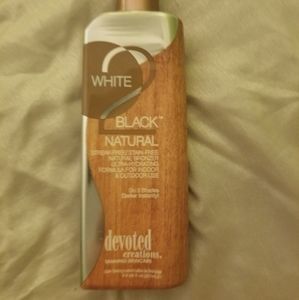 White2Black Natural Indoor Tanning Lotion